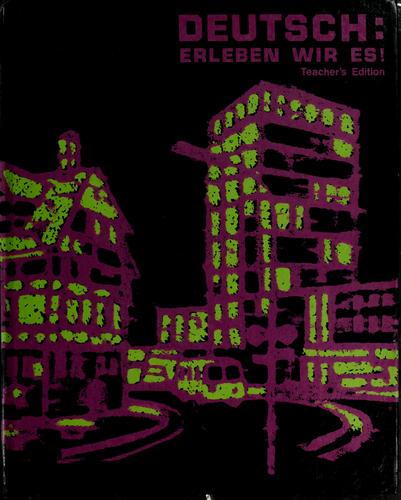 Deutsch: erleben wir es! by Edda Weiss cover