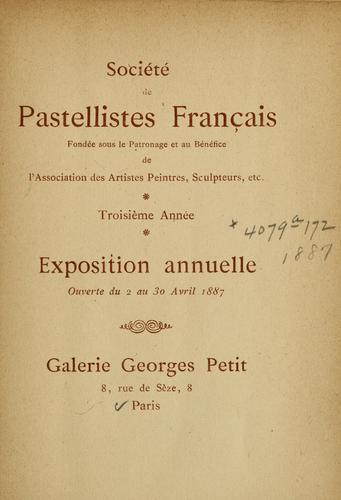 Société de pastellistes français ... by Société de pastellistes français (Paris) cover