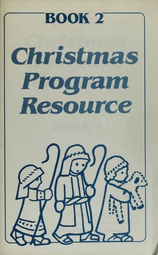 Christmas program resource, book 2
