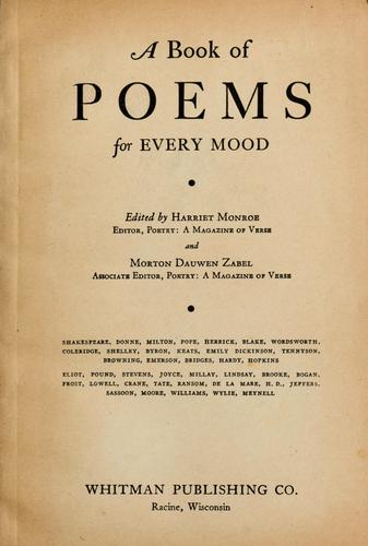 A book of poems for every mood