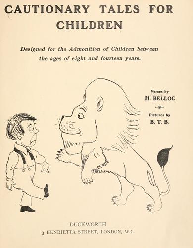 Cautionary Tales for Children