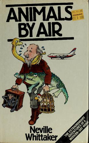 Animals by air by Neville Whittaker cover