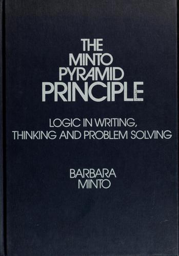The Minto pyramid principle