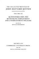 The Collected Writings of John Maynard Keynes
