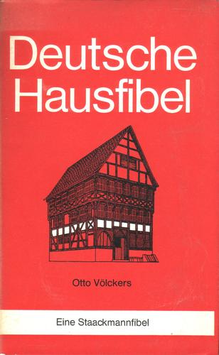 Deutsche Hausfibel by Otto Völckers cover