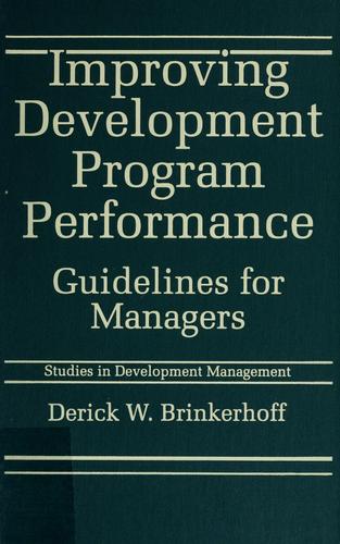 Improving development program performance