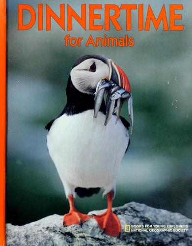 Dinnertime for animals by Jane R. McCauley cover