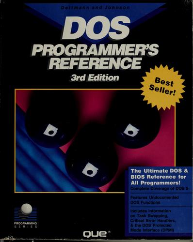 DOS programmer's reference