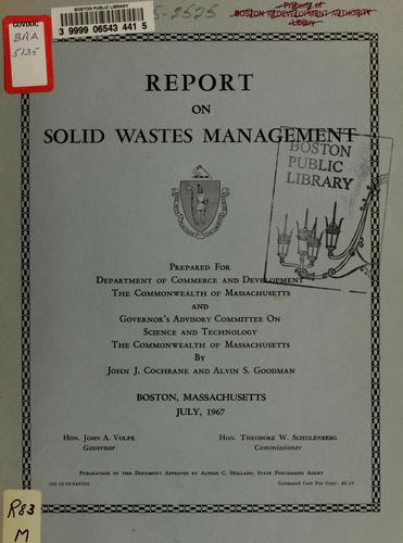 Report on solid wastes management