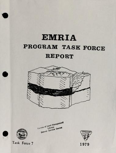 EMRIA Program Task Force report