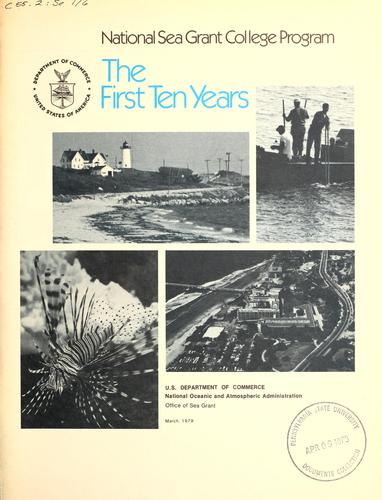 National Sea Grant College Program