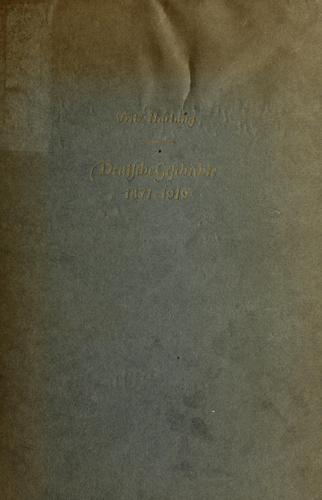 Deutsche Geschichte, 1871-1919 by Hartung, Fritz cover