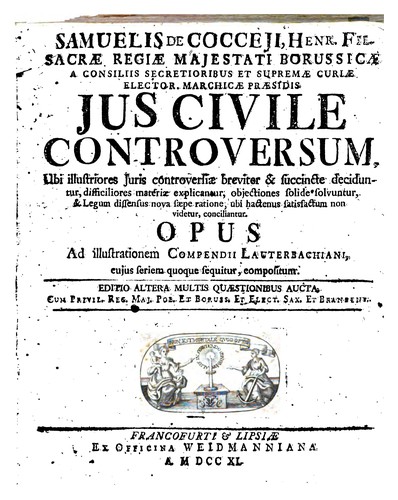 Samuelis de Cocceji, Henr. fil. ..
