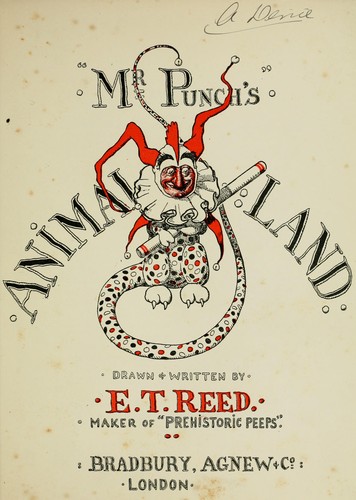 Mr. Punch's animal land by Edward Tennyson Reed cover