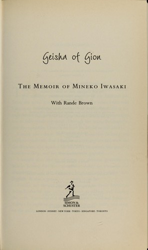 Geisha of Gion