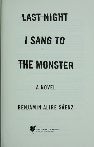 Last night I sang to the monster