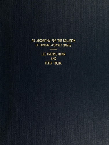 An algorithm for the solution of concave-convex games
