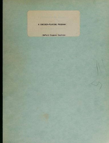A checker-playing program