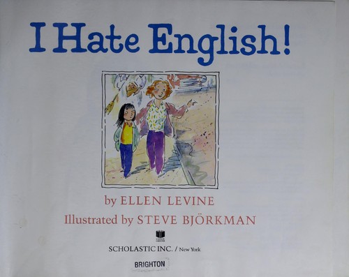 I hate English!