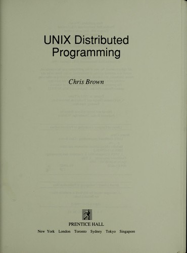 UNIX distributed programming