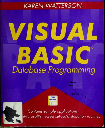 Visual Basic database programming