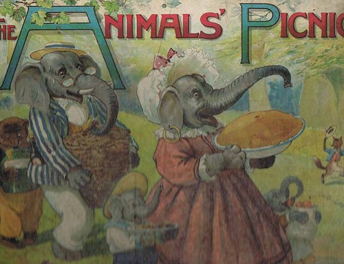 The animals' picnic by Clifton Bingham cover