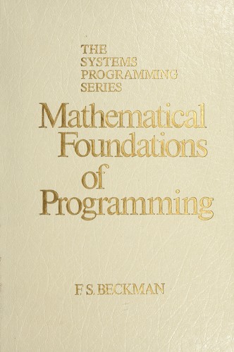 Mathematical foundations of programming