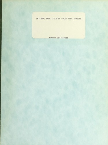 Internal ballistics of solid fuel ramjets