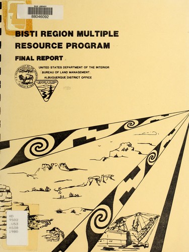 Bisti region multiple resource program