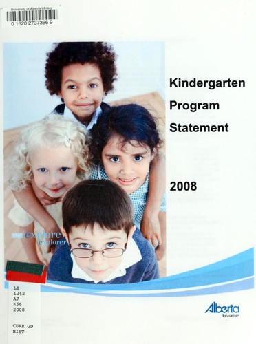 Kindergarten program statement 2008