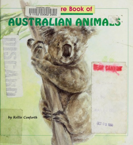 A picture book of Australian animals by Kellie Conforth cover