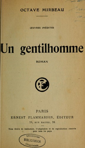 Un gentilhomme