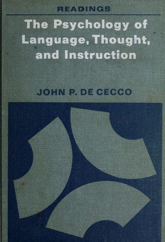 The psychology of language, thought, and instruction