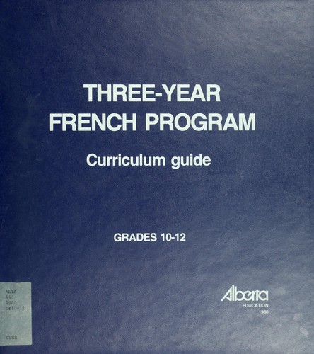Three-year French program