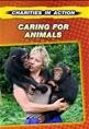 Caring for animals by Liz Gogerly cover