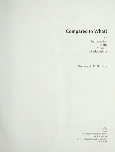 Compared to what?