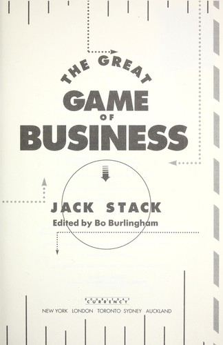 The great game of business