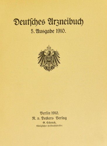Deutsches Urzneibuch by University College, London. Library Services cover