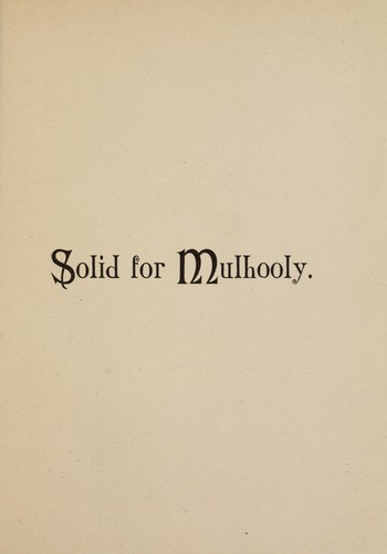 Solid for Mulhooly