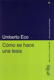 Cómo se hace una tesis