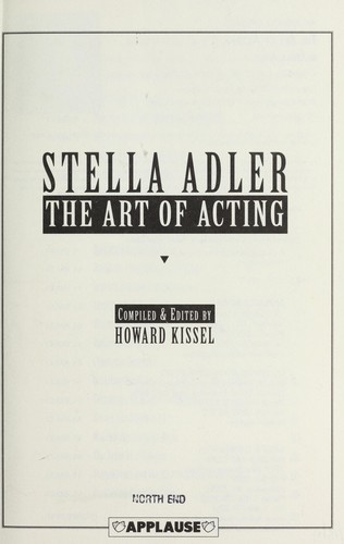 The art of acting