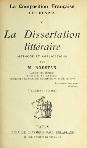 La composition franc ʹaise by M. Roustan cover