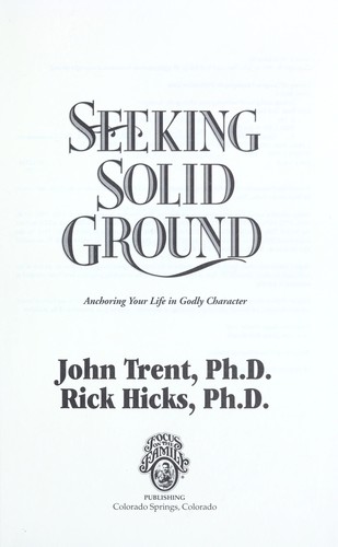 Seeking solid ground