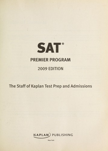 SAT : premier program