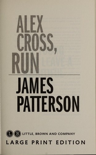 Alex Cross, run