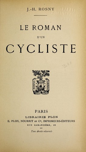 Le roman d'un cycliste