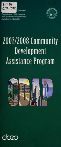 2007/2008 Community Development Assistance Program