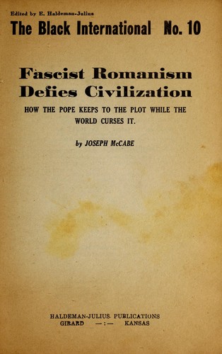 Fascist Romanism defies civilization