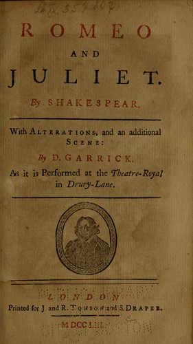 Romeo and Juliet, 1750