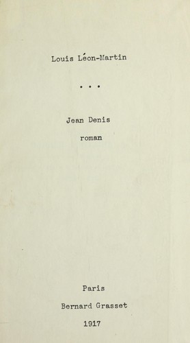 ...Jean Denis